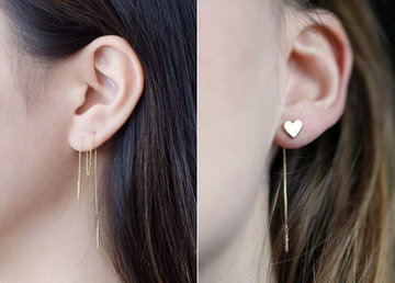 В поисках изящности: 5 причин для покупки сережек-протяжек