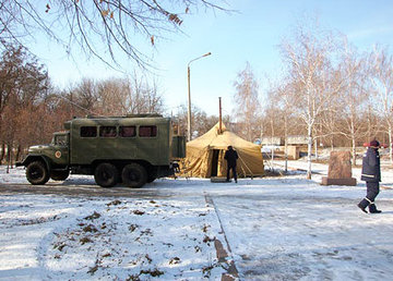 В пункты обогрева, открытые на Харьковщине, пока не обращались за помощью В пункты обогрева, открытые на Харьковщине, пока не обращались за помощью