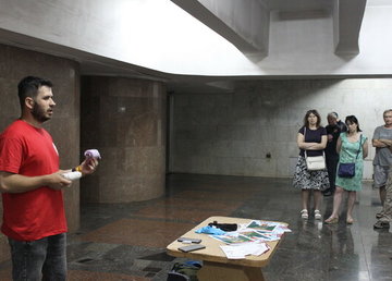 В пятницу на станциях метро состоятся курсы по поведению граждан в условиях боевых действий