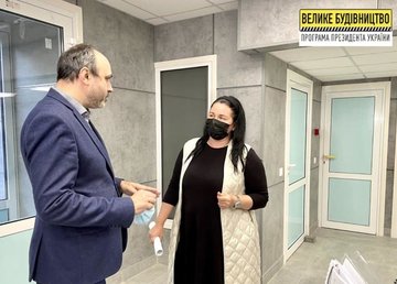 В рамках «Большого строительства» в 17-й больнице города Харькова создали современное приемное отделение