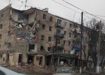 В разрушенном на Холодной Горе доме можно восстановить теплоснабжение  В разрушенном на Холодной Горе доме можно восстановить теплоснабжение