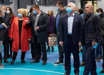 В школе №132 открылся спорткомплекс европейского уровня