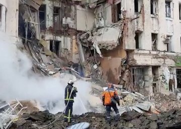 В течение суток оккупанты обстреляли Харьков более 50 раз В течение суток оккупанты обстреляли Харьков более 50 раз