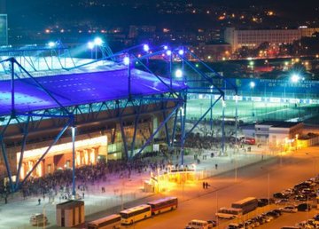 В воскресенье возле стадиона «Металлист» будет запрещено движение