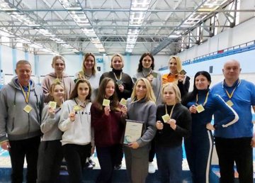 Ватерполистки Харьковщины выиграли чемпионат Украины по водному поло среди женских команд