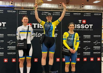 Велосипедистка з Харківщини перемогла на міжнародних змаганнях у Швейцарії