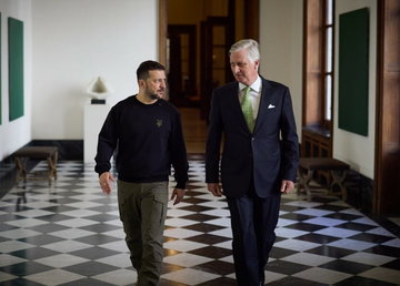 Відбулася аудієнція Президента України у Короля бельгійців Філіпа