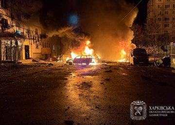 Ворог вкотре завдав масованого удару по житловій забудові Харкова