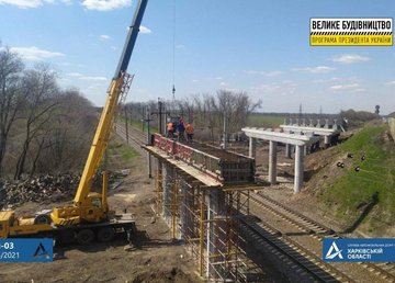 Возле села Граково выполняется капитальный ремонт путепровода