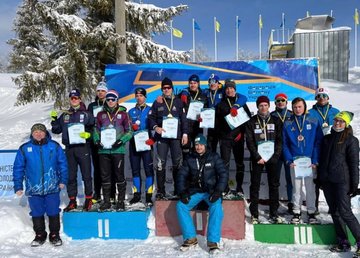 ЮЧУ-2022 по биатлону. Команда Харьковской области - вторые в эстафете