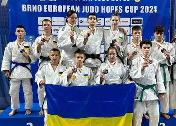 Юні дзюдоїсти Харківщини здобули медалі Кубка Європи