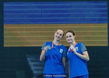 Юні плавчині Харківщини здобули «срібло» чемпіонату Європи з артистичного плавання