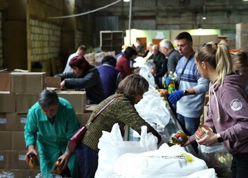 За 10 днів 2023 року обласний гуманітарний штаб відправив майже 48 тонн допомоги