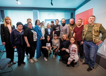 За сприяння Харківської ОВА у Лозівському районі відкрили ветеранський центр «Нескорені»