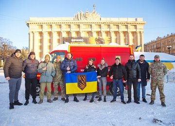 Захисникам Харківщини передали «швидку»