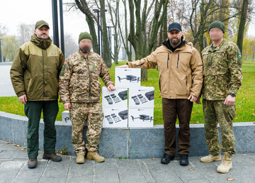 Захисники Харківщини отримали чергову партію дронів