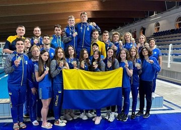 Збірна України посіла перше загальнокомандне місце на Кубку світу з підводного спорту