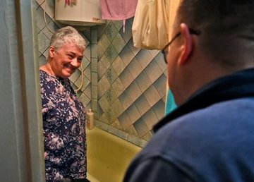 Жители Рогани - снова с горячей водой