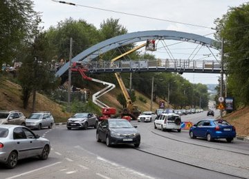 Зоологический мост готовят к открытию в День города 