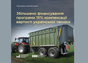 «Зроблено в Україні»: Уряд виділяє ще 200 млн грн на програму часткової компенсації за українську техніку та обладнання