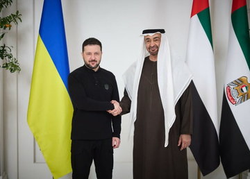 Звільнення полонених, розвиток двосторонньої співпраці та продовольча безпека: в Абу-Дабі відбулася зустріч президентів України та ОАЕ Звільнення полонених, розвиток двосторонньої співпраці та продовольча безпека: в Абу-Дабі відбулася зустріч президентів України та ОАЕ
