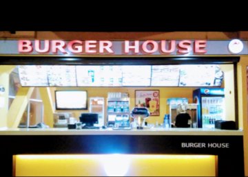 Кафе быстрого питания «Burger House» - фасад