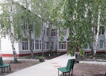 Детский сад № 410 комбинированного типа «Солнышко» - фасад Детский сад № 410 комбинированного типа «Солнышко» - фасад