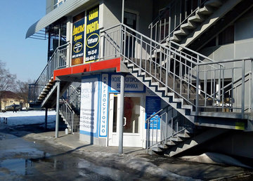 Харьковский ветеринарный госпиталь на Холодной Горе - фасад Харьковский ветеринарный госпиталь на Холодной Горе - фасад