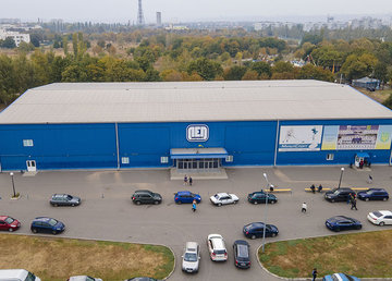 Крытый ледовый комплекс «Салтовский лед» - фасад