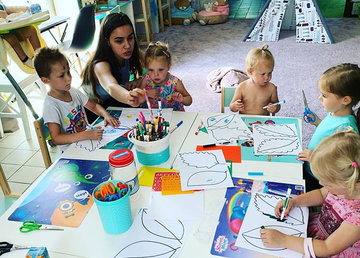 Lana Miro StudioKids, студия раннего развития и частный детский мини-сад на Алексеевке - фасад