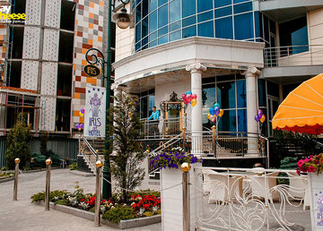 Сауна в отеле IRIS - фасад