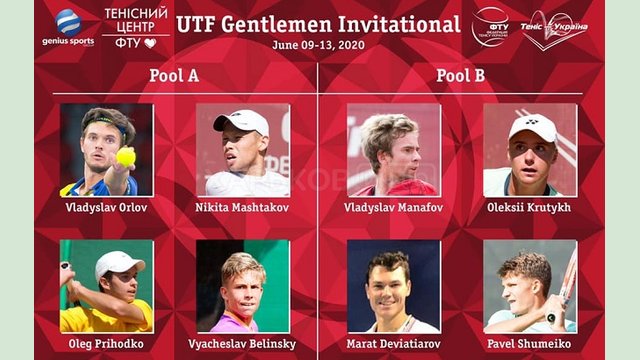 Теннис. В Ирпене состоится турнир UTF Gentlemen Invitational