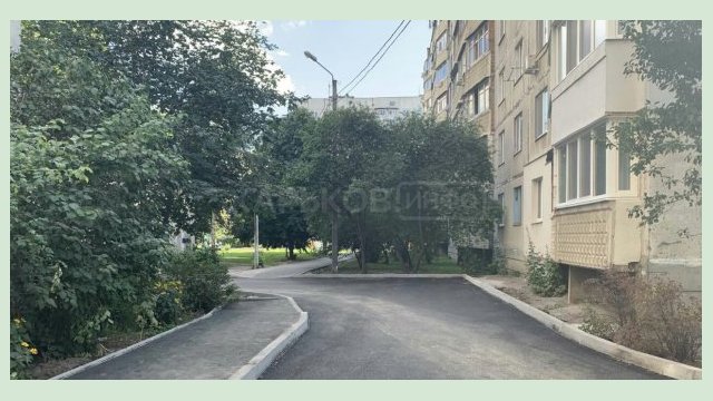 В Шевченковском районе переложили асфальт во дворах 21 дома В Шевченковском районе переложили асфальт во дворах 21 дома