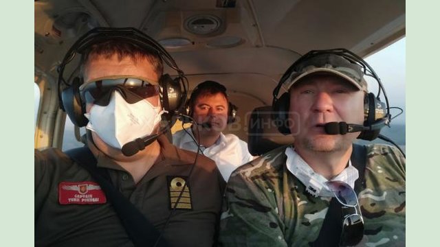 Алексей Кучер поблагодарил Гражданский воздушный патруль за помощь в выявлении очагов пожаров в области Алексей Кучер поблагодарил Гражданский воздушный патруль за помощь в выявлении очагов пожаров в области