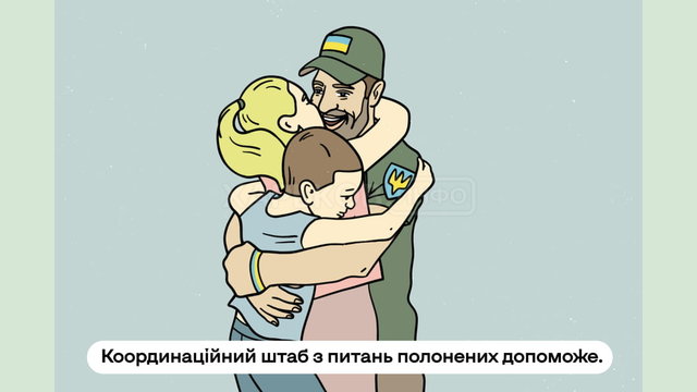 Алгоритм дій для родин військовополонених і зниклих безвісти — у новій відеоінструкції