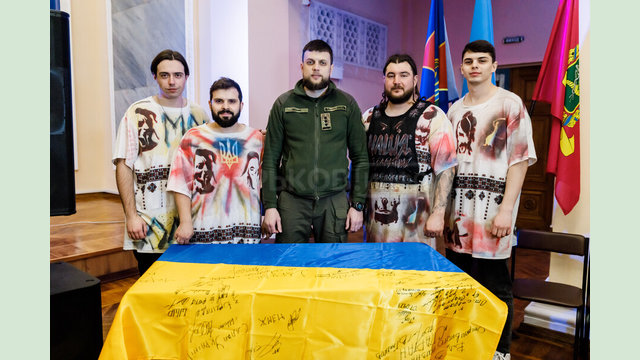 Автори пісні «Доброго вечора, ми з України» стали амбасадорами штурмової бригади «Спартан» Автори пісні «Доброго вечора, ми з України» стали амбасадорами штурмової бригади «Спартан»
