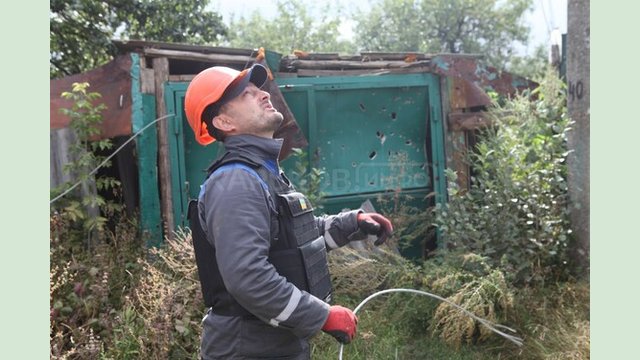 Частково відновлено електропостачання у селі Кутузівка Частково відновлено електропостачання у селі Кутузівка