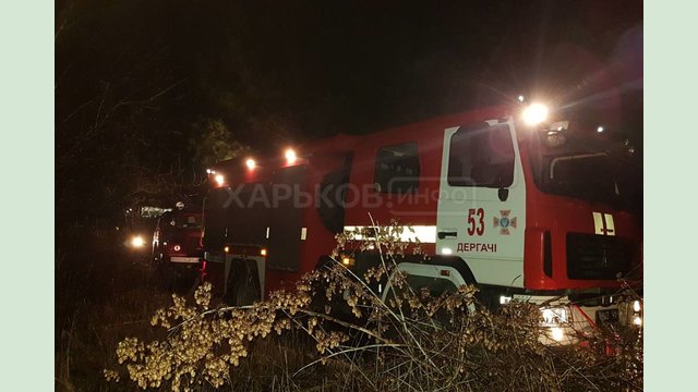 Дергачевский район: пожарные ликвидировали пожар в частном доме