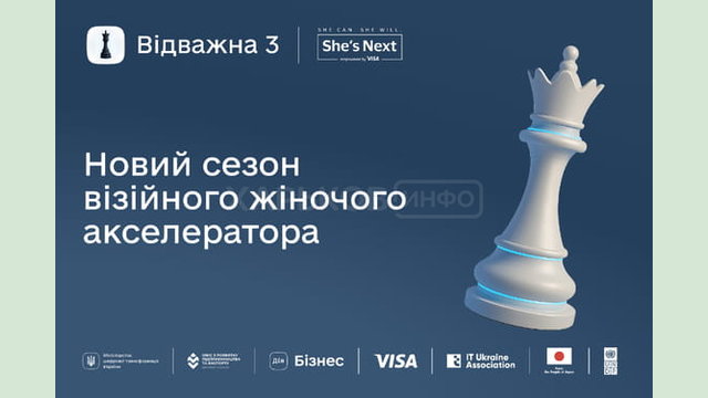 Долучайтеся до третього сезону візійного акселератора «Відважна»: 6 мільйонів гривень на цифрову трансформацію жіночого бізнесу