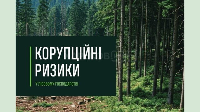 Дослідження НАЗК «Корупційні ризики у лісовому господарстві»-2025 Дослідження НАЗК «Корупційні ризики у лісовому господарстві»-2025