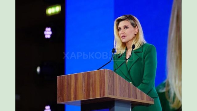 Елена Зеленская выступила на Всеукраинском форуме «Украина 30. Здоровая Украина»