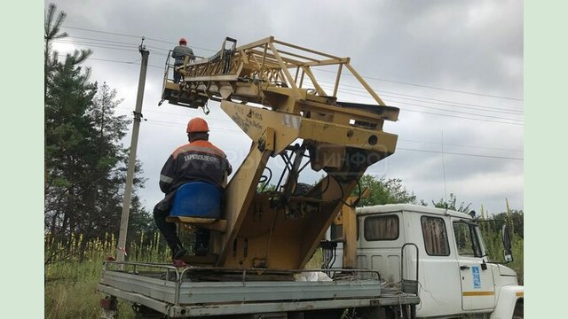 Енергетики частково заживили село Топольське в Ізюмському районі