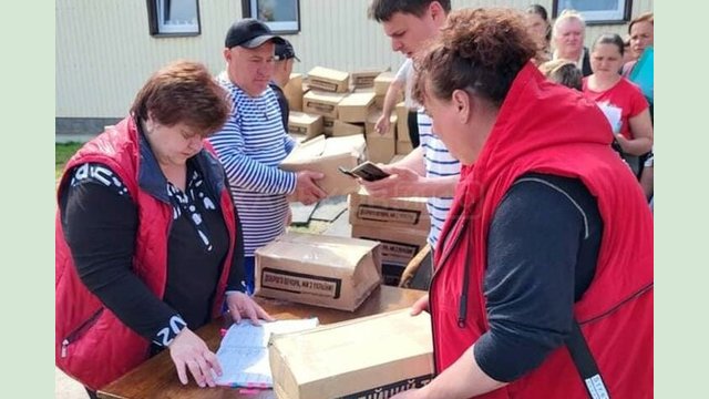 Еще более 100 тонн гуманитарной помощи получили жители Харьковщины