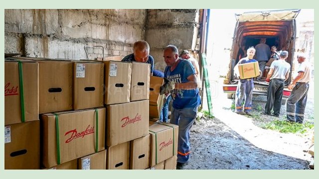 Европейская компания бесплатно передала оборудование «Харьковским тепловым сетям» Европейская компания бесплатно передала оборудование «Харьковским тепловым сетям»