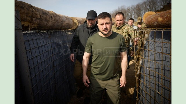 Фортифікації на Харківщині: Володимир Зеленський ознайомився з перебігом будівництва