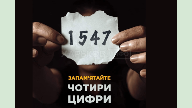 Гаряча лінія 1547 надає допомогу постраждалим від торгівлі людьми та насильства