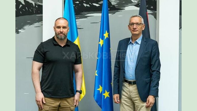 Харківщина реалізовуватиме проєкти з відбудови та посилення обороноздатності разом з німецькими партнерами Харківщина реалізовуватиме проєкти з відбудови та посилення обороноздатності разом з німецькими партнерами