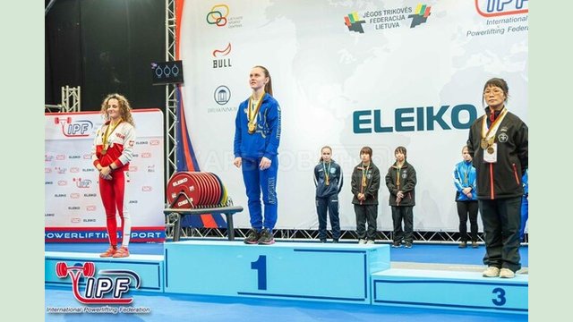 Харківська пауерліфтерка Тетяна Біла здобула «золото» чемпіонату світу