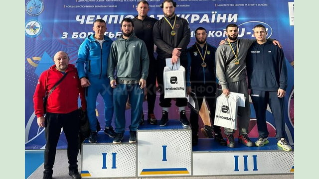 Харківські борці здобули перемогу на чемпіонаті України