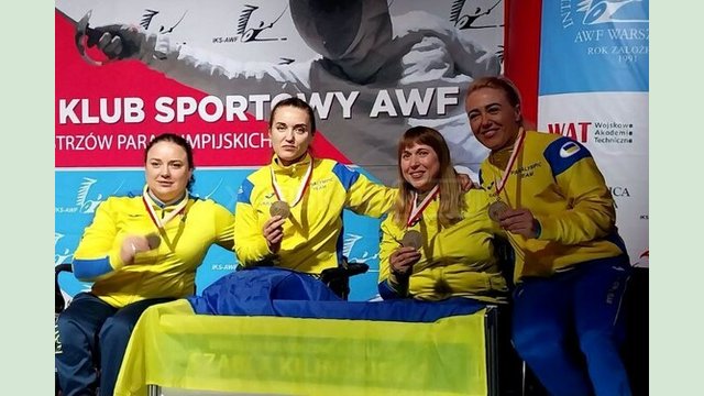 Харківські паралімпійці повернулися з Варшави з нагородами